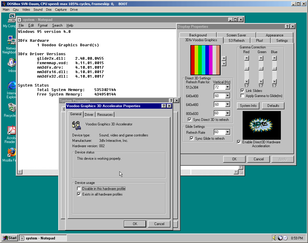 Windows me 2. Windows 95 DOSBOX. Windows 95 установка. Виндовс 95 бокс. DOSBOX на андроид виндовс 98.