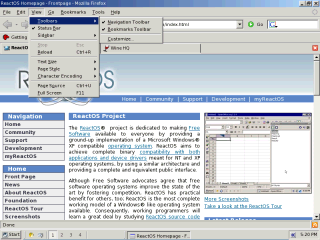 Firefox on ReactOS