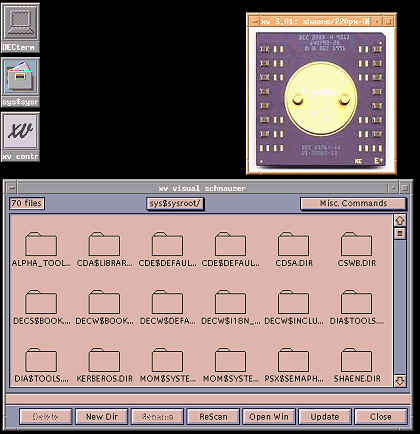 OpenVMS 8 DECWindows File Manager